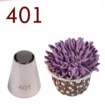 Насадка кондитерская № 401, Китай (ндс 22%)