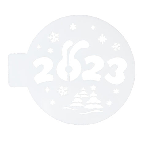 Трафарет «2023», 10 см (ндс 22%)