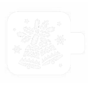 Трафарет «Новогодние колокольчики», 9*9 см (ндс 22%)