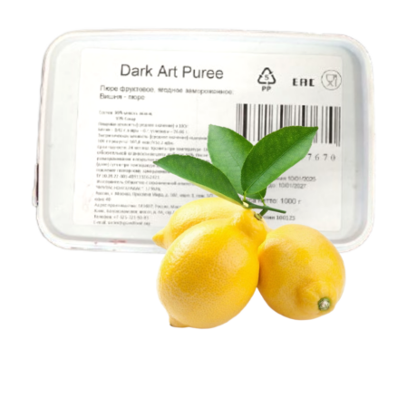Лимон Dark Art Puree без сахара [1 кг](ндс 22%)