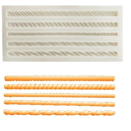 Силиконовый молд JSF1793 "Веревки" 6*13,5 см (ндс 22%)