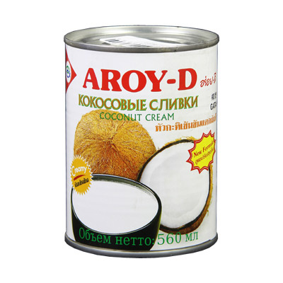 Кокосовые сливки AROY-DI 560 мл