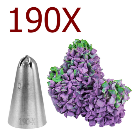 Насадка кондитерская № 190-Х, Китай (ндс 22%)