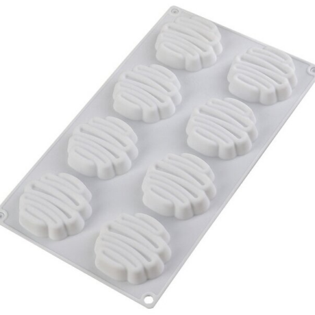 Форма для выпечки и муссовых десертов 8 ячеек 30x17x1,7 см (6х1,5 см) "Куше" 4607199