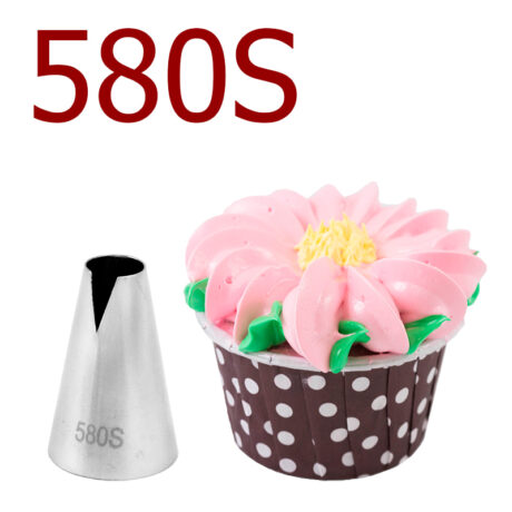 Насадка кондитерская № 580S, Китай (ндс 22%)