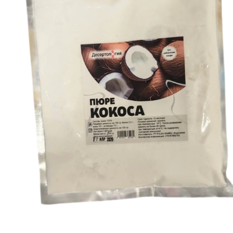 Пюре Кокос (Десертология ) 1 кг (Без добавления сахара)(ндс 22%)